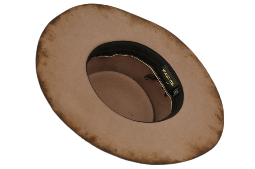 Morreton M104N wool felt hat inside view