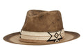 Morreton Vintage Style Wool Felt Hat with Fabric Band M109 main