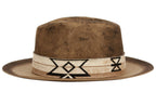 Morreton Vintage Style Wool Felt Hat with Fabric Band M109 side
