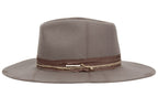 Morreton Vintage Style Wool Felt Hat with Fabric Band M111 side
