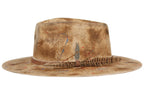 Morreton Vintage Style Wool Felt Hat with Band and Feather M112 side
