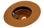 Morreton Vintage Style Wool Felt Hat with Cloth Band M114 inside