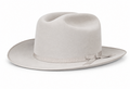 Morreton M7146 beige wool felt fedora hat front view