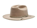 M7146 Khaki wool felt hat, angled product view