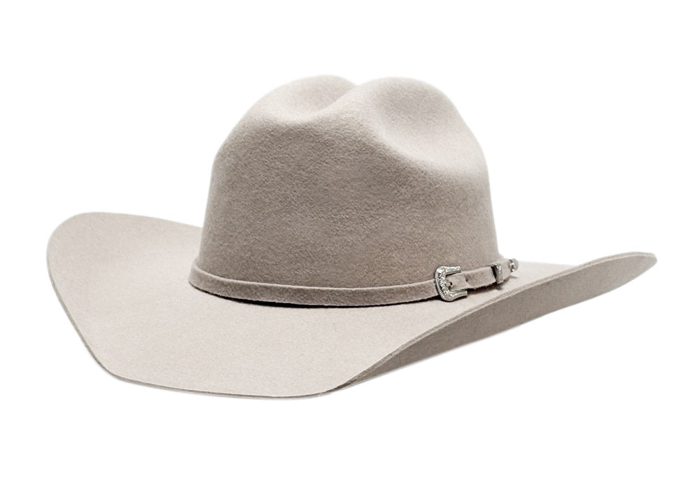 Morreton M7147 Beige wool felt western hat image 1