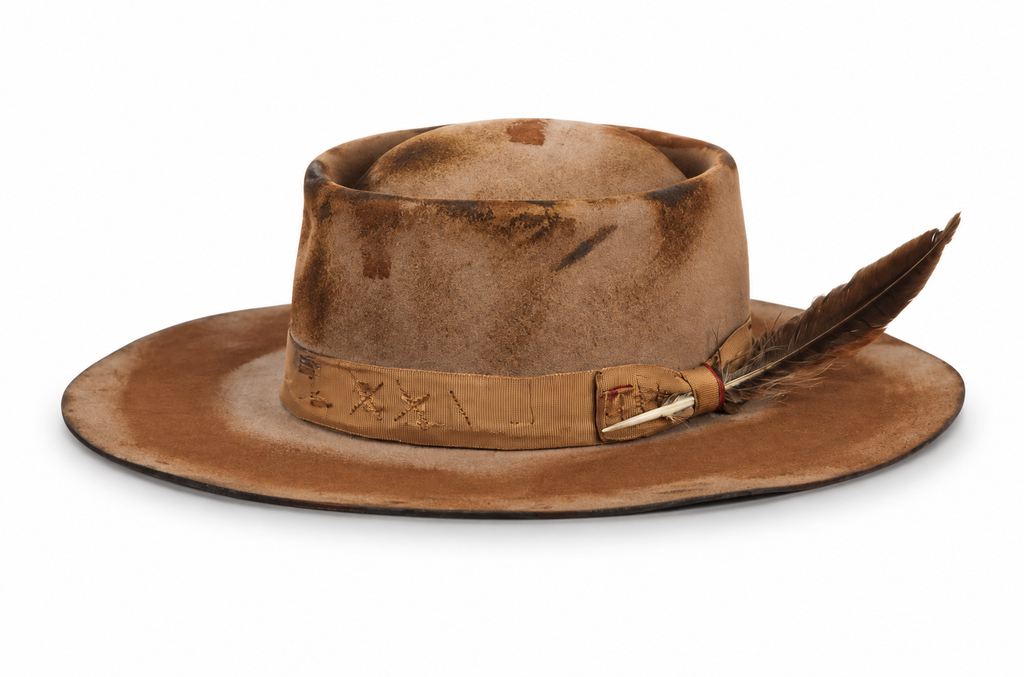 Morreton Wool Felt Hat with Grosgrain Band M104N