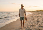 Morreton Hard Shaped Woven Straw Fedora with Decoration Band and Feather M7109